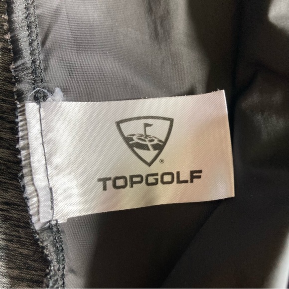 Women's Topgolf Black and Gray Lightweight Jacket Large - Picture 7 of 9